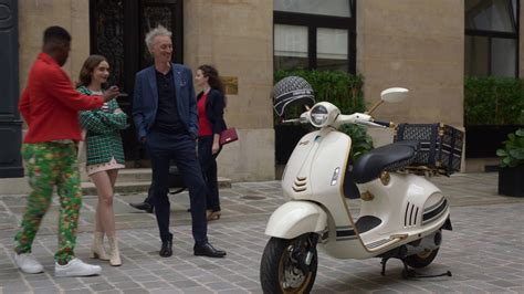 vespa christian dior emily in paris